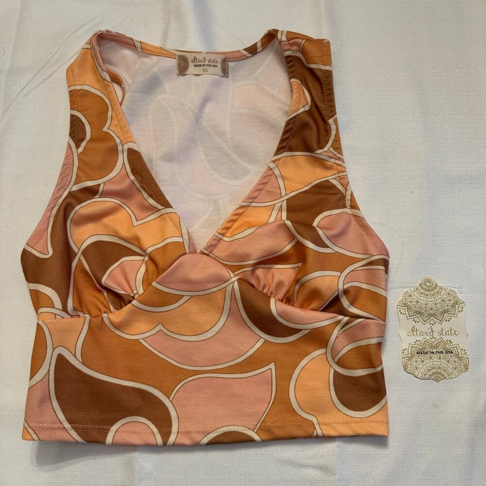Altar'd State Crop Tank Top Women’s Size XS New With Tags SEE DESCRIPTION